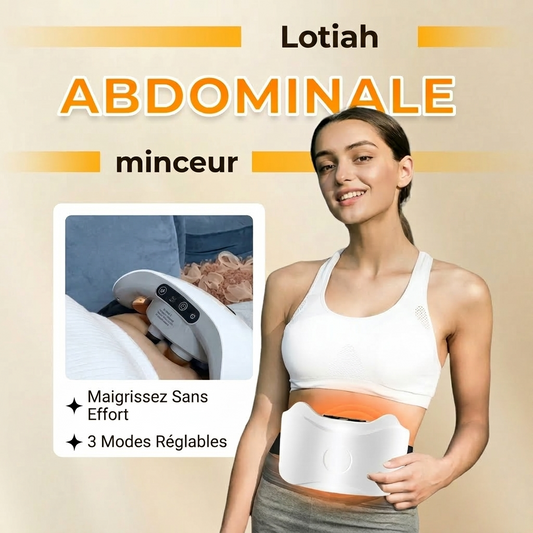 Masseur abdominal électrique sans fil pour la combus