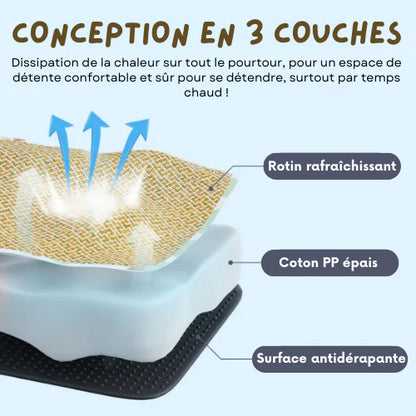 CoolPaw — Tapis rafraîchissant pour chats et chiens