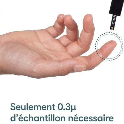Bandelettes de test de glycémie - Lotiah